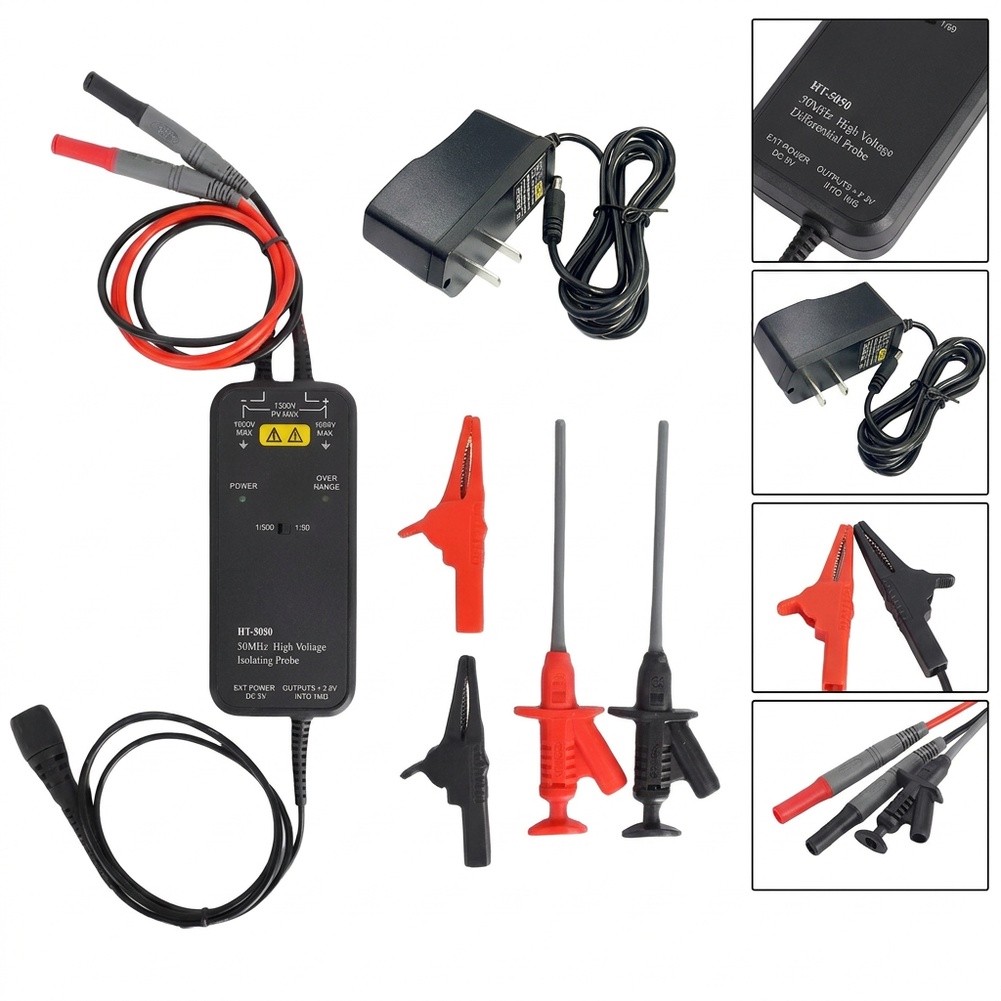 HT8050 HT8100 High Voltage Dif - High Voltage Differential Probe 100Mhz 1300V review and price