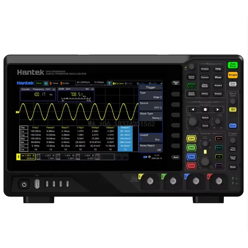Wmwmnu for DPO7104E Digital St - Digital Storage Oscilloscope 4 Channel 100Mhz review and price